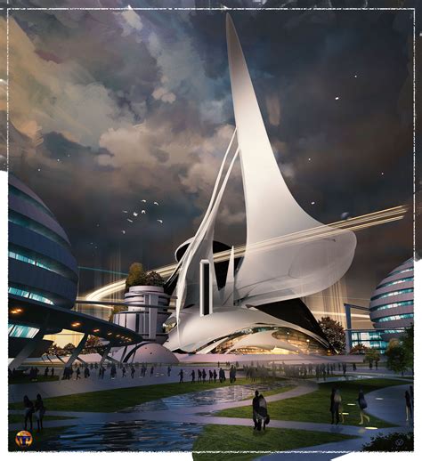 Artstation Tomorrowland Movie Architectural Research