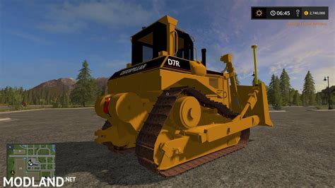 Cat D7r V 10 Mod Farming Simulator 17