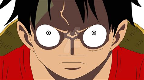 Angry Luffy By Crimson Flamme On Deviantart