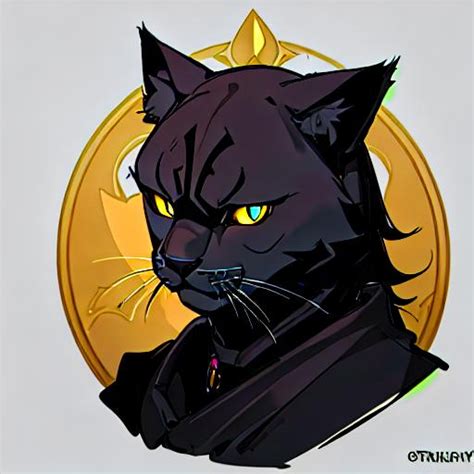 Upperclass Humanoid Panther Tabaxi Feline Head Pa Openart