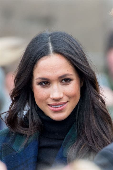 Meghan markle recently convened a special roundtable with young girls who are making an impact in their schools and communities. MEGHAN MARKLE on Visit in Edinburgh 02/13/2018 - HawtCelebs