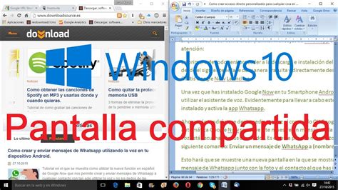 Dividir Pantalla En Windows 7 Sowin