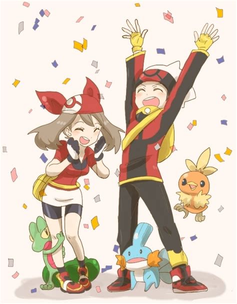 Tags Anime Pixiv Id 2754384 Pokémon Haruka Pokémon Treecko