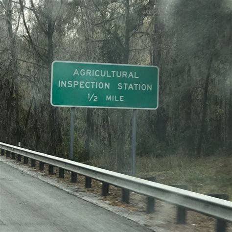 Agricultural Inspection Station White Springs Fl