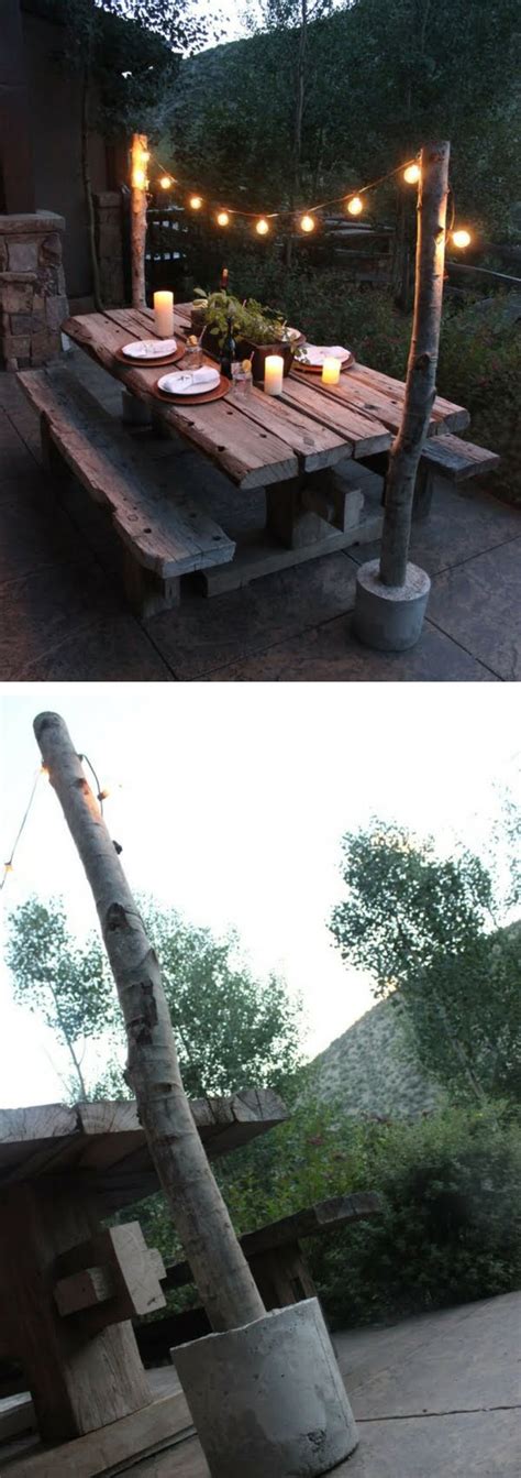 Diy stringed ping pong lights. 15 Easy and Creative DIY Outdoor Lighting Ideas