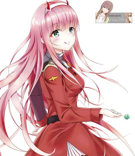 Download Zero Two Render Png Png And  Base