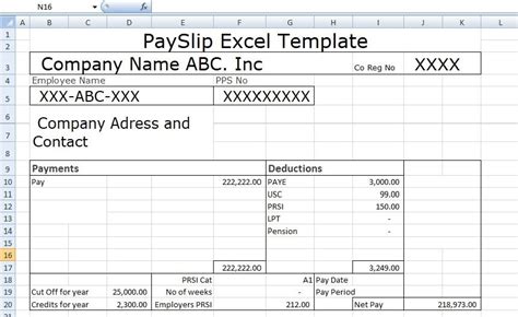 Awesome Payroll Report Template Excel Pta Accounts Spreadsheet