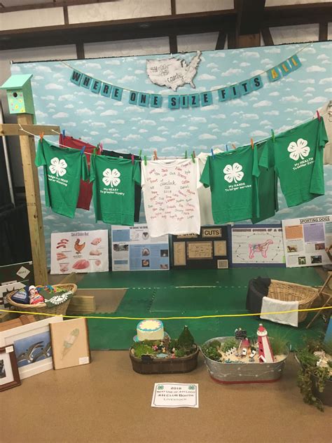 Pin By Katelyn Stringer On 4 H Clubs 4 H Club Booth Decor Project 4
