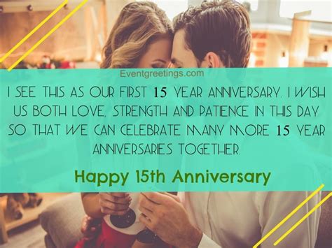 By carol white last updated september 27, 2018, 7:20 am celebrating your first anniversary of being a couple is always a special occasion. 20 Amazing 15 Year Anniversary Quotes And Wishes