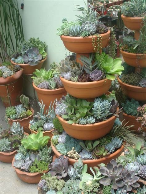 Stacked Succulent Pots You Need To See Today