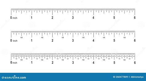 Inch Fractions On A Ruler Converting Decimal Numbers To Metric Vector