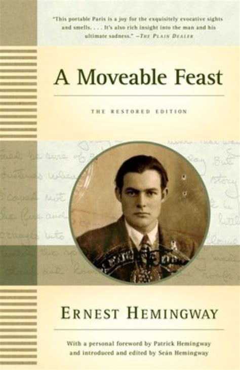 A Moveable Feast The Restored Edition Plugged In