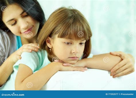 Problems With Daughter Stock Image Image Of Child Daughter 77353577