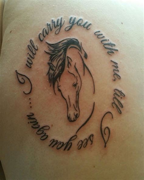 Horse Tattoo Loustattoos Brecon Horse Tattoo Tattoos Fish Tattoos