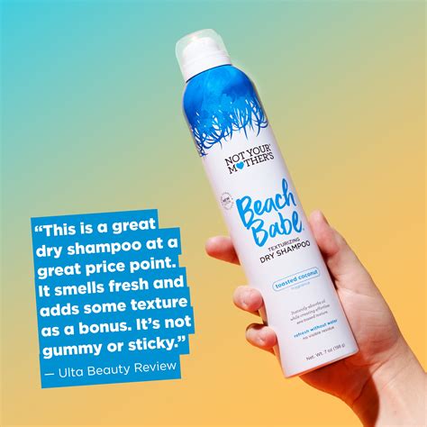 Not Your Mother S Beach Babe Texturizing Dry Shampoo Toasted Coconut Scent 7 Oz