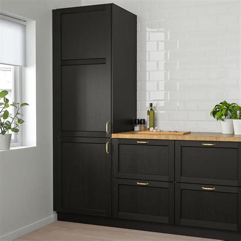 LERHYTTAN black kitchen - IKEA