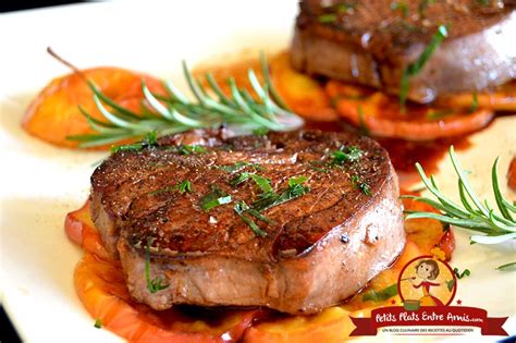 Tournedos de boeuf aux pommes