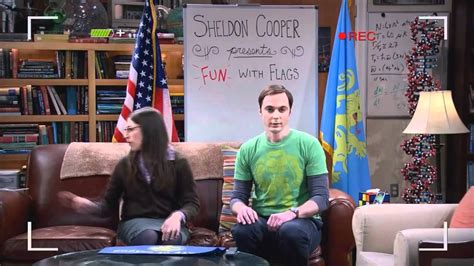 Sheldon Cooper Presents Fun With Flags Episode 1 Youtube