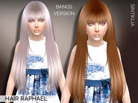 Sims 4 Cc Hair Bangs Bermobliss