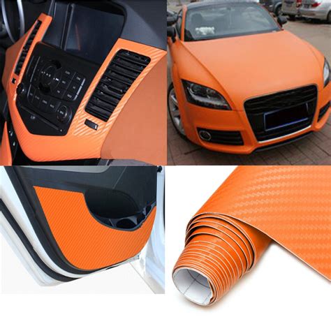 Diy customers, professional automotive restylers and vinyl film wrappers use these films to create amazing custom cars and now you can too! Other Guards - 2Mx50CM DIY Gloss 3D Carbon Fiber Vinyl Wrap Roll Film Sticker 8 Colors for Car ...