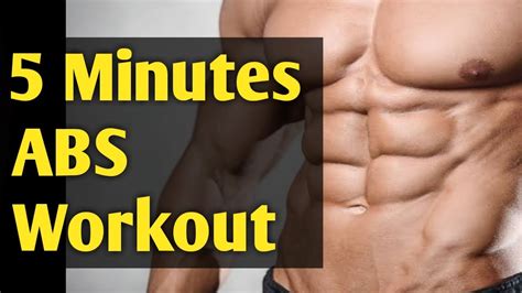 Minutes ABS Workout Home Workout LockDown Workout YouTube