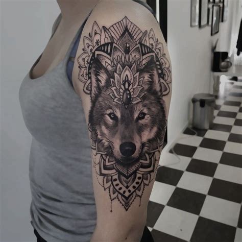Mar 25, 2016 · cricut explore, maker and more has 96,520 members. Wolf mandala tattoo by arrethai | Wolf tattoos, Wolf ...