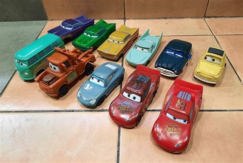 Mcdonalds 2006 Disney Pixar Cars Movie Happy Meal Set Hobbies And Toys