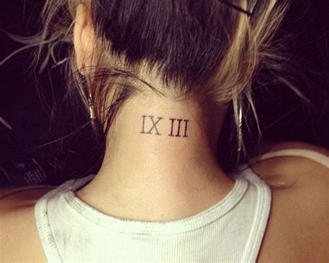 72 Back Of Neck Tattoos For Women And Girls Part I 1 I
