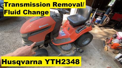 How To Change Hydrostatic Transmission Fluid In Husqvarna Mowers My