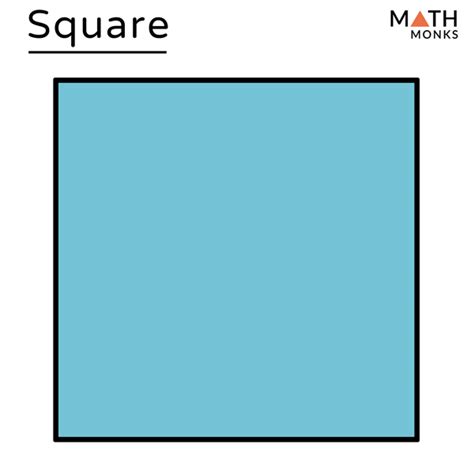 Square Definition Properties Formulas