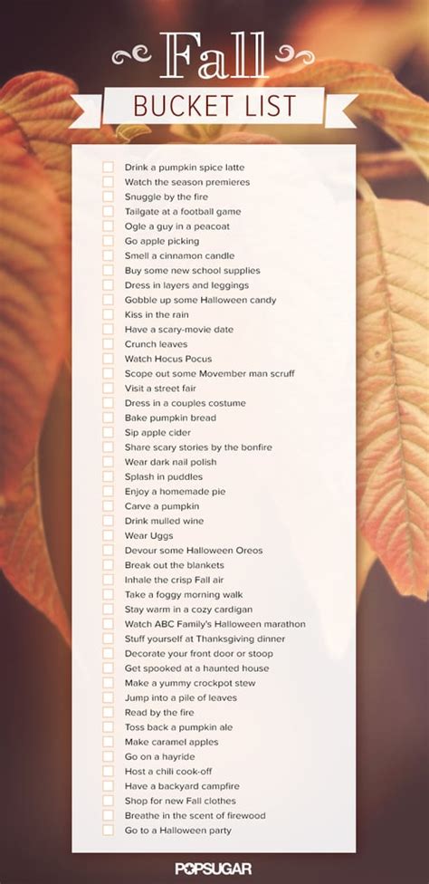 Things To Love About Fall Popsugar Love And Sex