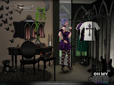The Sims Resource Oh My Goth Decor And Accessories