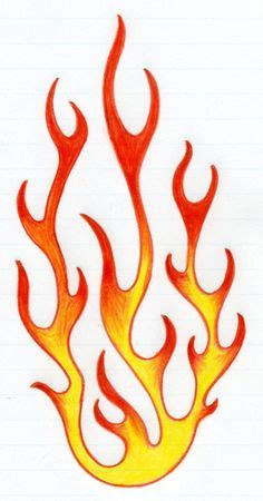 flame outline images clip art  flames tattoo outline