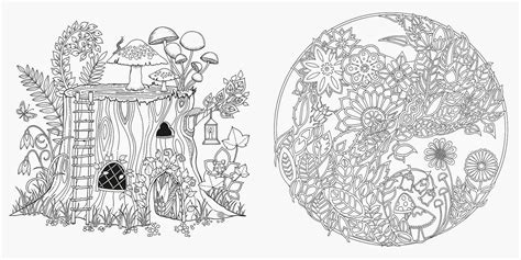 Enchanted forest coloring pages printable at getdrawings. enchanted forest coloring pages
