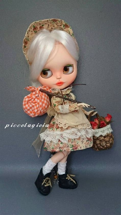 Blythe Dress Theme Vintage Doll Outfit Complete By Piccolagioia