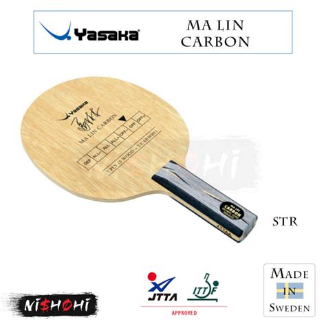 Yasaka [ma Lin Carbon] Table Tennis Blade Nishohi Japan