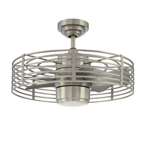 All at discount prices with free shipping. Flush Mount Caged Ceiling Fan With Light - Gnubies.org