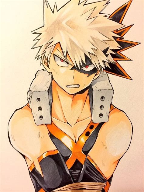 Who do you see katsuki bakugou in a relationship with, or will he have a love interest later in the series? Mon homme 💍💞 bakugo katsuki | Héro academia, Dessin kawaii ...