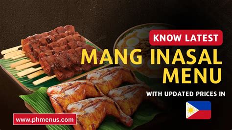 Mang Inasal Menu And Updated Prices In Philippines 2024