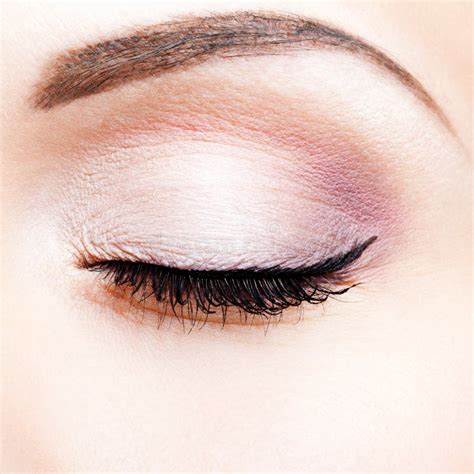 Closed Eye Stock Image Image Of Glamour Beauty Eyeshadow