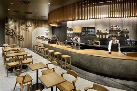 Unique Starbucks Stores Chicago Shop Interior Design Cafe Interior