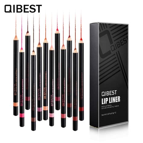 Qibest Brand Makeup Set 12pcslot Maquillaje Professional Lip Liner