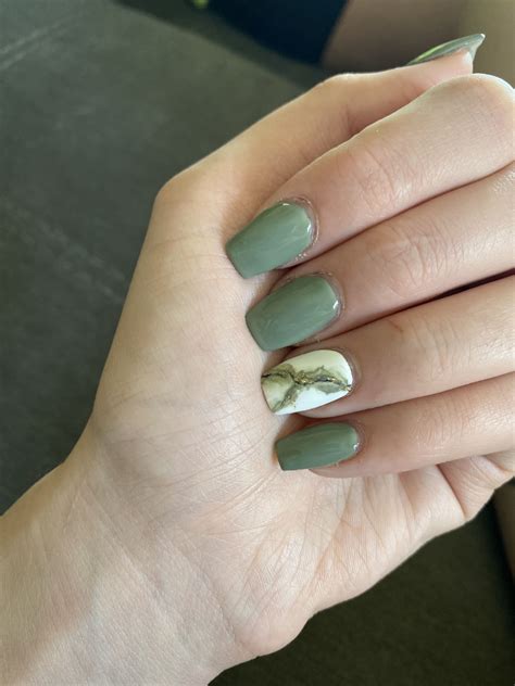 Green Marble Acrylic Nails Gel White Gel Nails Gel Nails Marble