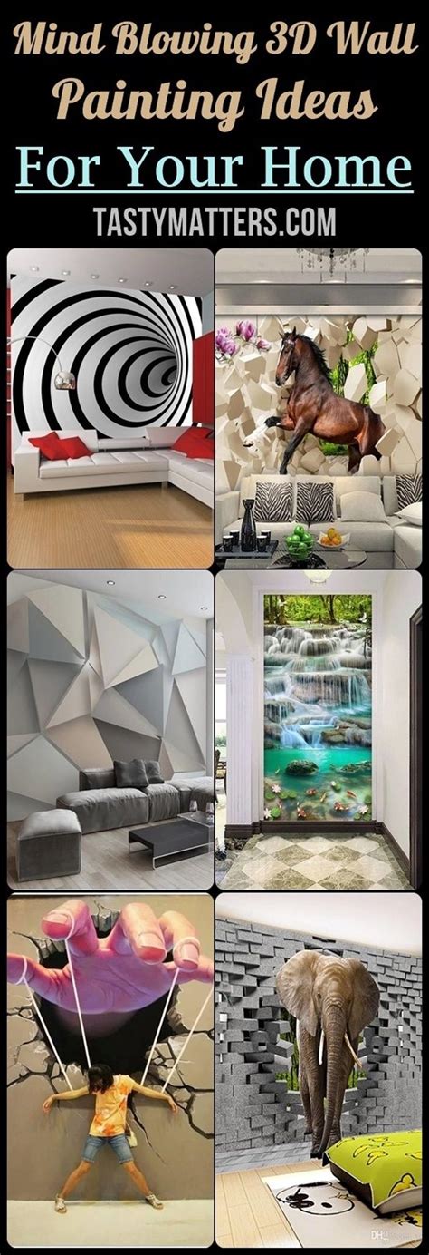 41 Mind Blowing 3d Wall Painting Ideas For Your Home