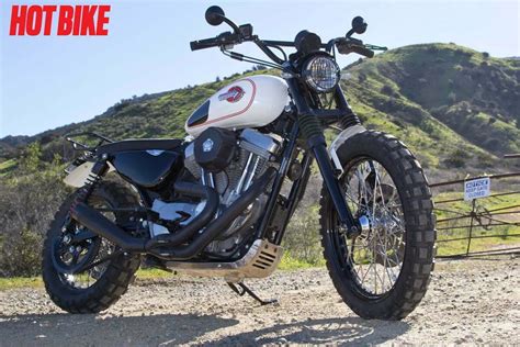 Harley Davidson Dirt Bike 2006 Sportster 883 Hot Bike Magazine