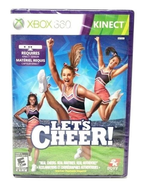 2k Games Lets Cheer Xbox 360 Full Body Routines Voice Enabled For