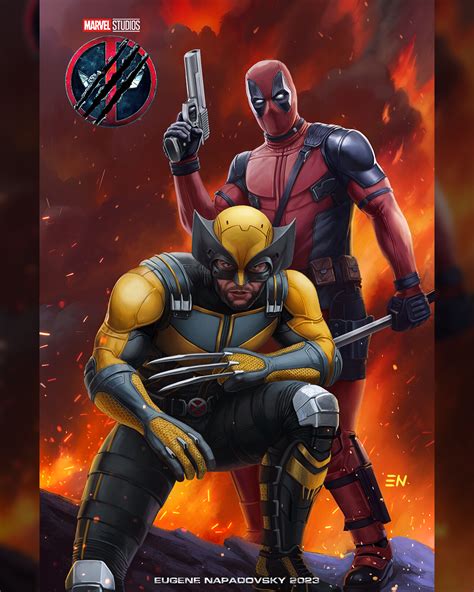 Artstation Deadpool 3 Or Wolverinedeadpool Poster