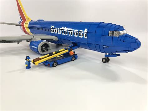 Lego Southwest Airlines 737 800 Moc Lego Lego Kits Lego Construction
