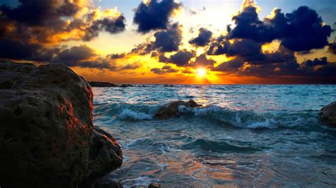 Sea Sunset Wallpaperhd Nature Wallpapers4k Wallpapersimagesbackgroundsphotos And Pictures