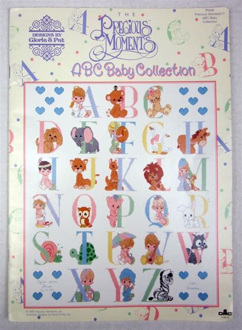 Check spelling or type a new query. Precious Moments Cross Stitch Pattern Book - ABC Baby ...